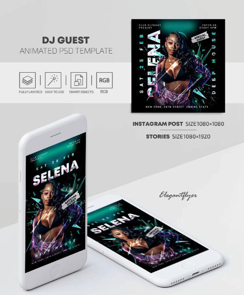 DJ Guest Event Flyer