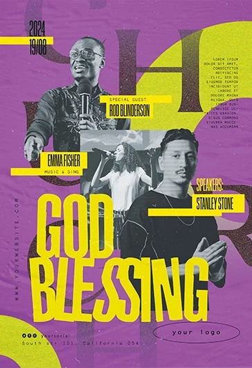 God Blessing Church Event