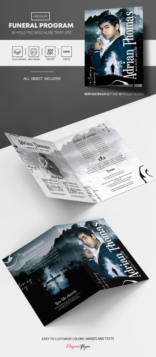 Memorial Program - Adrian Thomas