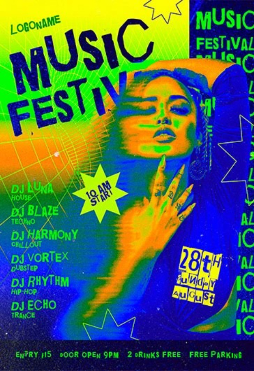 Music Festival 2 Flyer