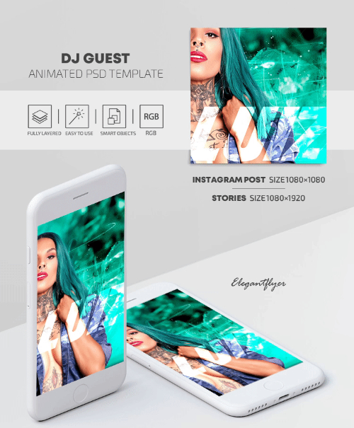 DJ Guest Instagram Template